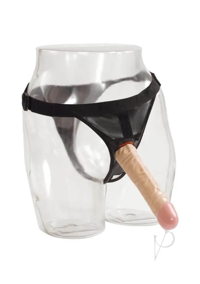 Female Sex Toys Doc Johnson Enterprises Ultra Harness 2 with 8 Inch Dong Complete StrapOn Kit for Ultimate Pleasure