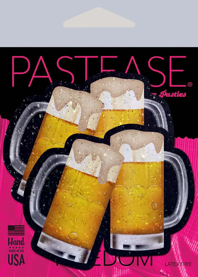 Female Sex Toys Pastease Pastease Clinking Beer Mug Nipple Pasties Handmade in the USA Female Sex Toys Pastease Pastease Clinking Beer Mug Nipple Pasties Handmade in the USA