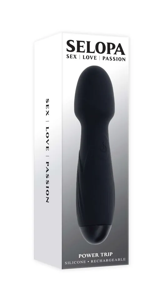 Indulge in Powerful Pleasure with the Selopa Power Trip Wand Vibrator Evolved Novelties Female Sex Toys