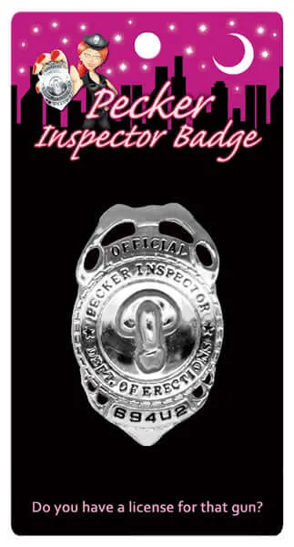 Kheper Games Vibrators Kheper Games Pecker Inspector Badge Add Fun to Your Bachelorette Party Kheper Games Vibrators Kheper Games Pecker Inspector Badge Add Fun to Your Bachelorette Party