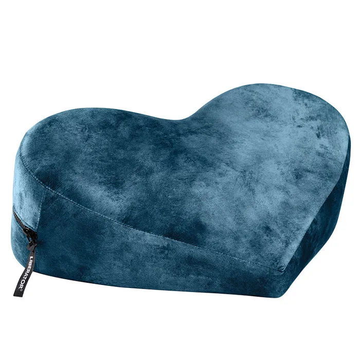 LIBERATOR Vibrators Liberator Heart Wedge Ibiza CollectionOcean Blue