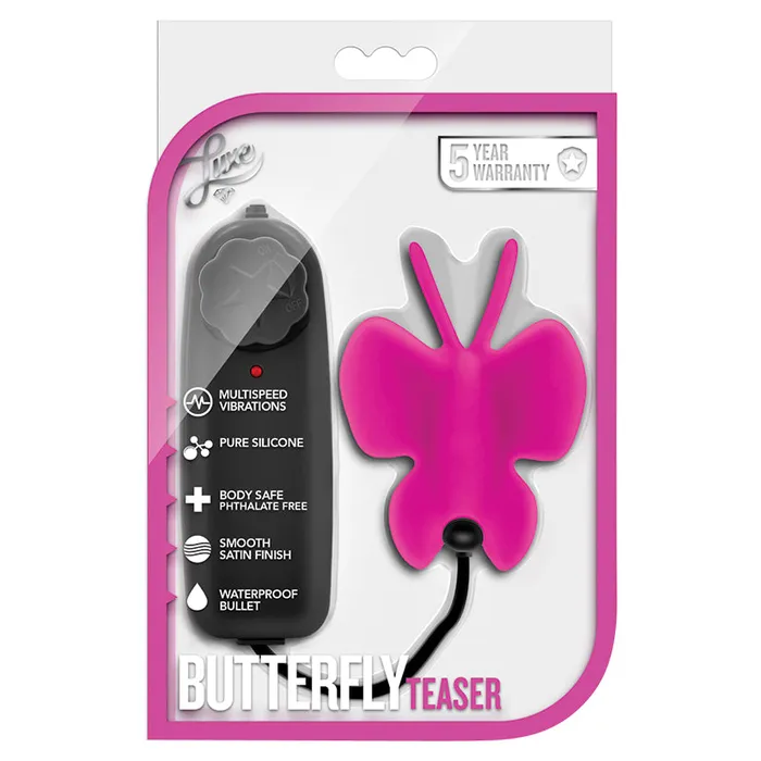 Luxe Butterfly TeaserFuchsia BLUSH Vibrators
