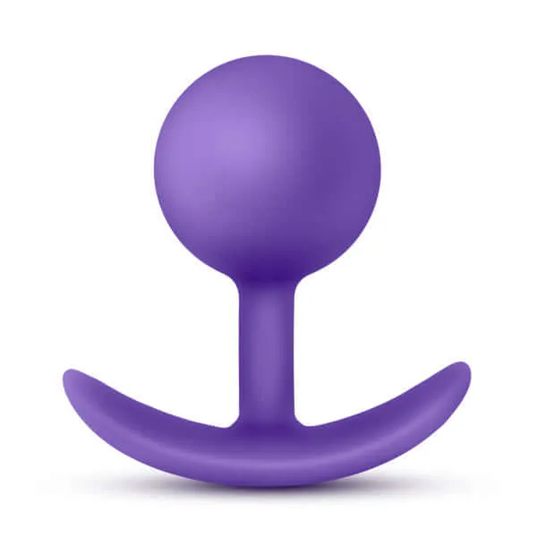 Luxe Wearable Vibra Plug Purple Blush Novelties Anal