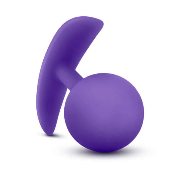 Luxe Wearable Vibra Plug Purple Blush Novelties Anal