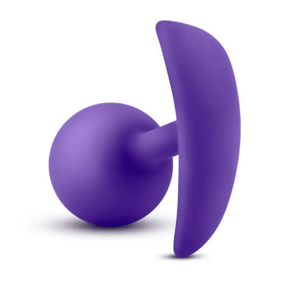 Luxe Wearable Vibra Plug Purple Blush Novelties Anal
