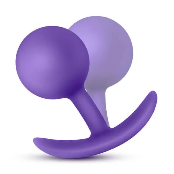Luxe Wearable Vibra Plug Purple Blush Novelties Anal