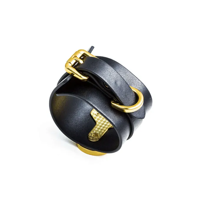 Luxury Italian Leather Spreader Bar Handcuffs and Ankle Cuffs Set by UPKO UPKO Restraints