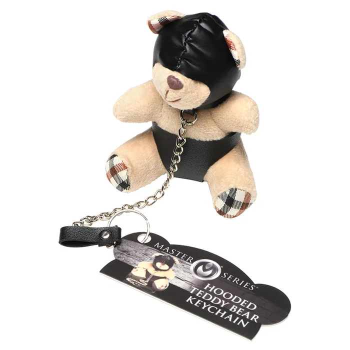 Male Sex Toys XR Brands Master Series Teddy Bear KeychainHood