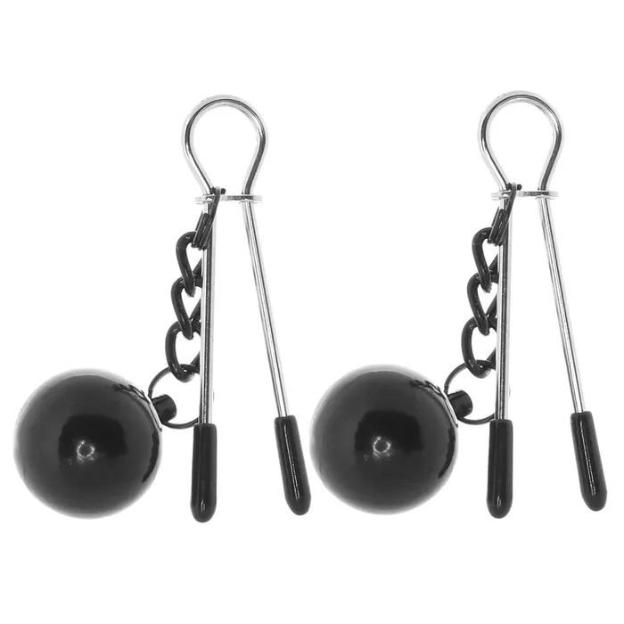 Nipple Grips Weighted Tweezer Nipple Clamps CalExotics Female Sex Toys Nipple Grips Weighted Tweezer Nipple Clamps CalExotics Female Sex Toys