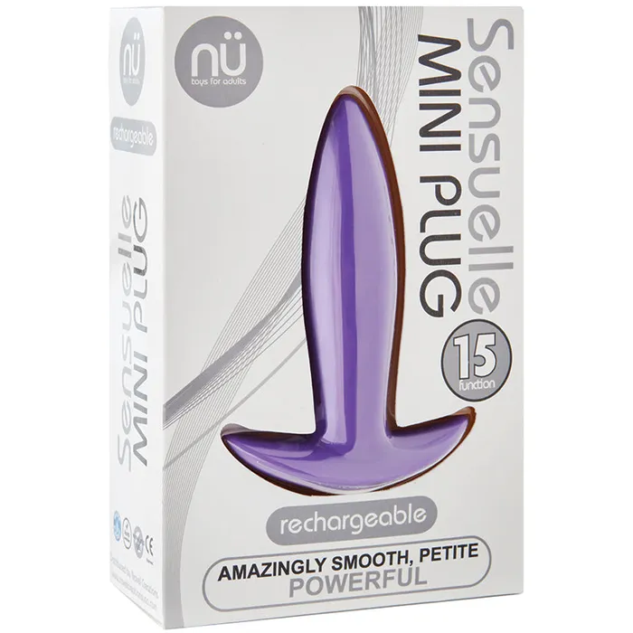 NOVEL CREATIONS Anal Sensuelle Mini PlugPurple