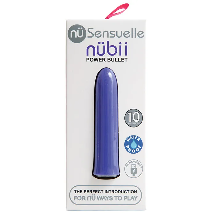 NOVEL CREATIONS Vibrators Sensuelle Nubii 15 Function BulletUltra Violet