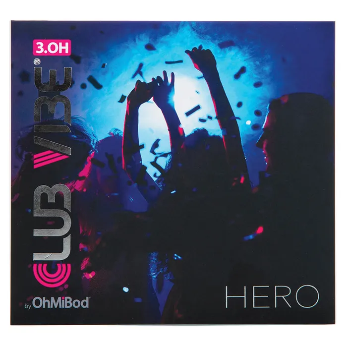 OhMiBod Club Vibe 3OH HEROBlack OHMIBOD Vibrators