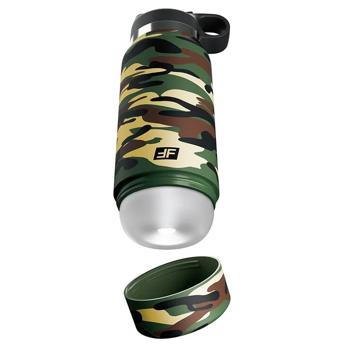 PIPEDREAM Male Sex Toys PDX Plus Fap Flask Happy CamperFrosted