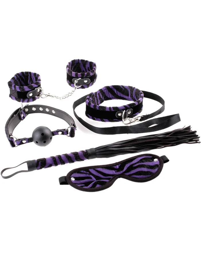 Pipedream Products Couples Fetish Fantasy Animal Inst 5pc Bondage 