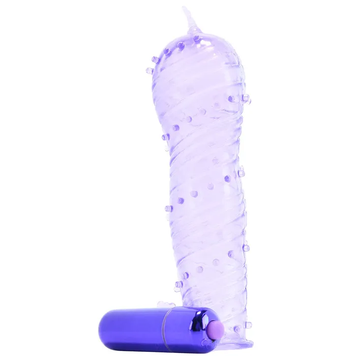 Pipedream Vibrators Classix Textured Sleeve and Bullet in Purple Pipedream Vibrators Classix Textured Sleeve and Bullet in Purple