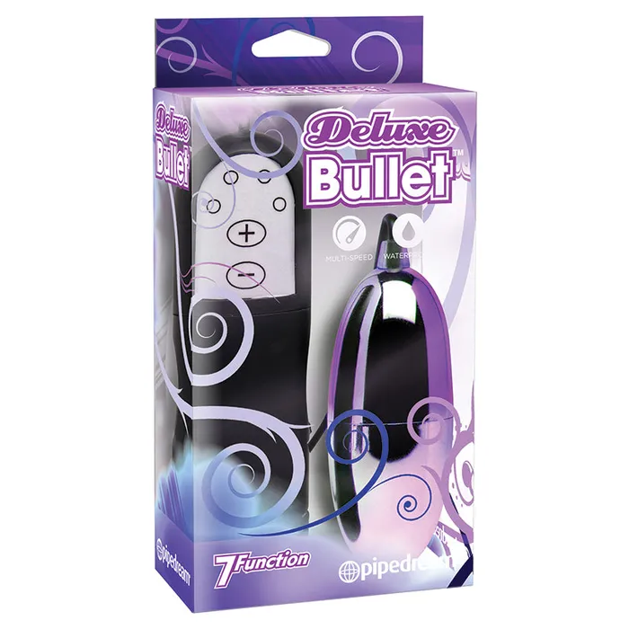 PIPEDREAM Vibrators Deluxe Bullet Multi SpeedPurple