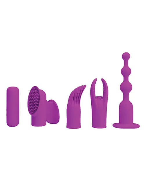 PRETTY LOVE JOYS COLLECTION 4 IN 1 12 FUNCTIONS OF VIBRATION Pretty Love Vibrators PRETTY LOVE JOYS COLLECTION 4 IN 1 12 FUNCTIONS OF VIBRATION Pretty Love Vibrators