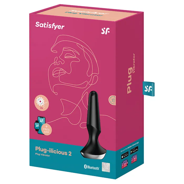 SATISFYER Anal Satisfyer Plugilicious 2Black