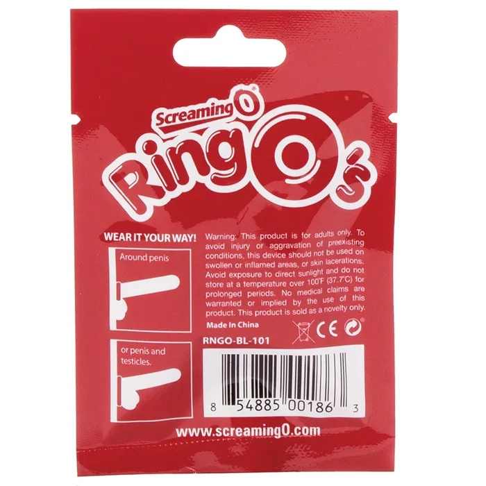 Screaming O RingOBlack SCREAMING O Anal