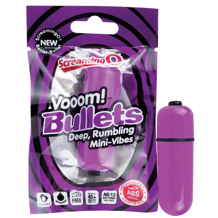 SCREAMING O Screaming O Vooom BulletsPurple Grape Vibrators