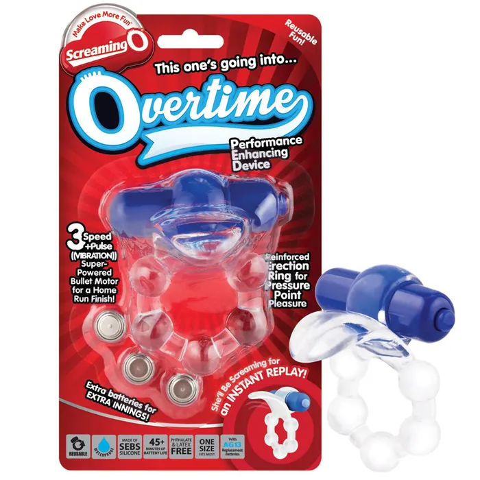 Screaming O Vibrators Screaming O OvertimeBlue