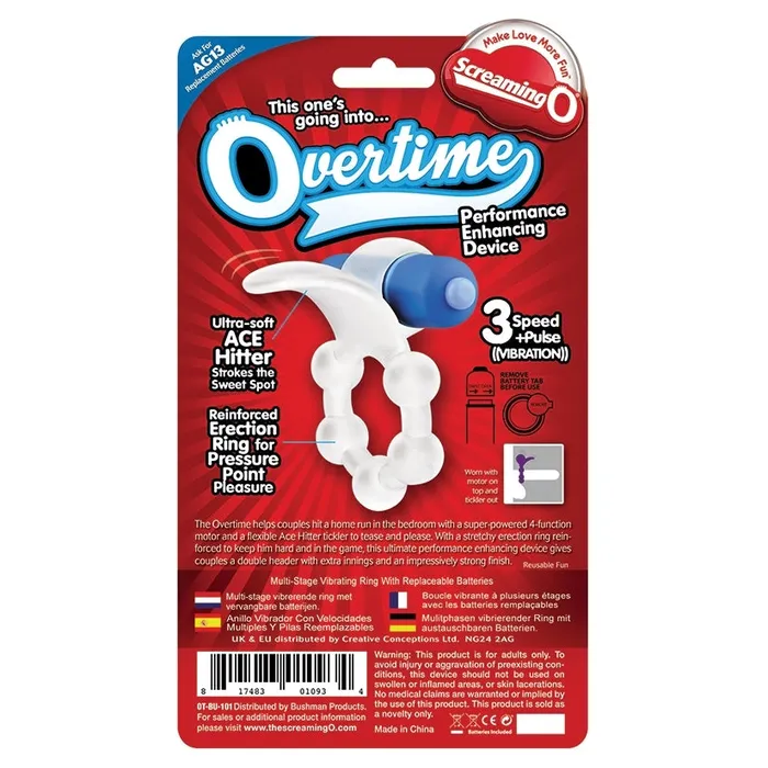 Screaming O Vibrators Screaming O OvertimeBlue Screaming O Vibrators Screaming O OvertimeBlue