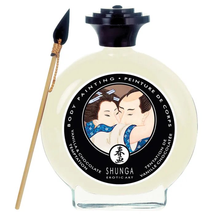 Shunga Body PaintingVanilla Chocolate Temptation 35oz SHUNGA Dildos