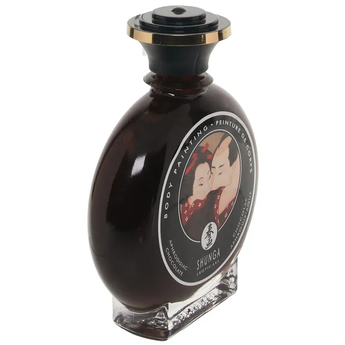 Shunga Female Sex Toys Body Painting Kit 3oz100ml in Chocolate