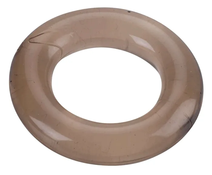 Spartacus Relaxed Fit Elastomer Cock Ring Black Comfortable Stretchy and LatexFree Spartacus Male Sex Toys