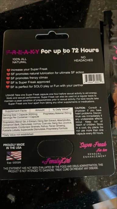 Super Freak For Her 24 pieces Display Assorted Pill Vendors Female Sex Toys