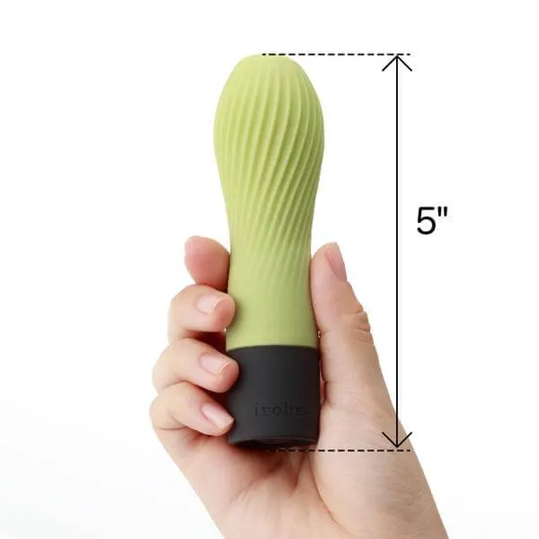 TENGA Female Sex Toys Iroha Zen Matcha Green Tea Vibrator from Tenga Elegance Meets Pleasure in a Compact Design