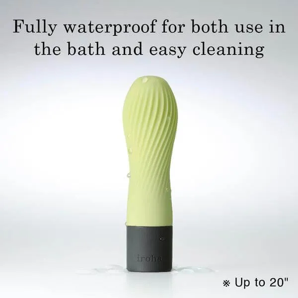 TENGA Female Sex Toys Iroha Zen Matcha Green Tea Vibrator from Tenga Elegance Meets Pleasure in a Compact Design