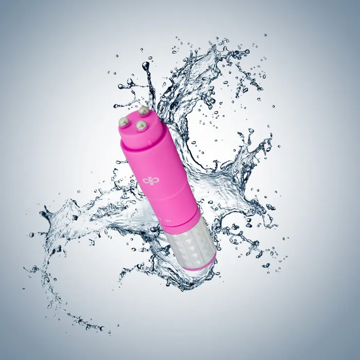 Vibrators Blush Ros By Blush Revitalize Pink Vibrating 3Piece Massage Wand Kit