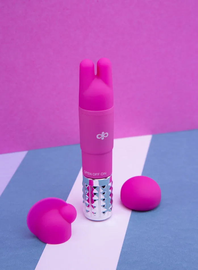 Vibrators Blush Ros By Blush Revitalize Pink Vibrating 3Piece Massage Wand Kit