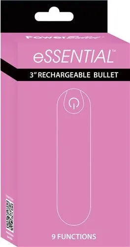 Vibrators BMS Enterprises Essential Bullet 35 inches Rechargeable Pink