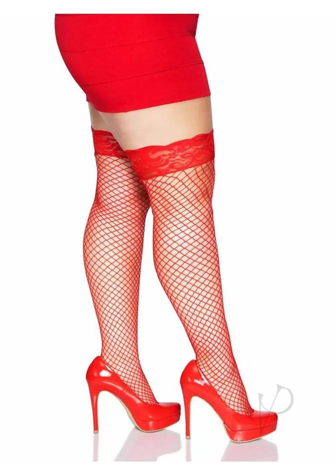 Vibrators Leg Avenue Inc Plus Nya Stay Up Thigh Highs 1X2X Stylish and Secure Industrial Net Stockings
