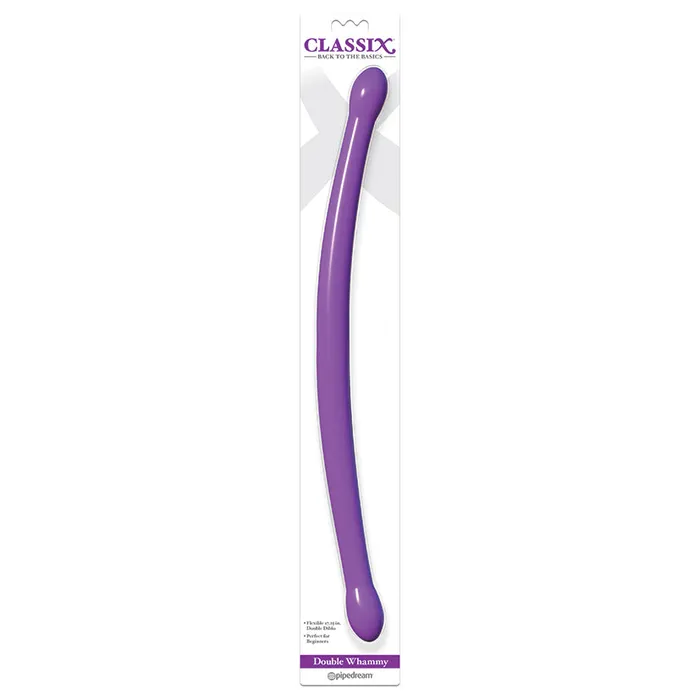 Vibrators PIPEDREAM Classix Double WhammyPurple