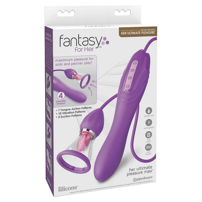 Vibrators PIPEDREAM Fantasy For Her Her Ultimate Pleasure MaxPurple