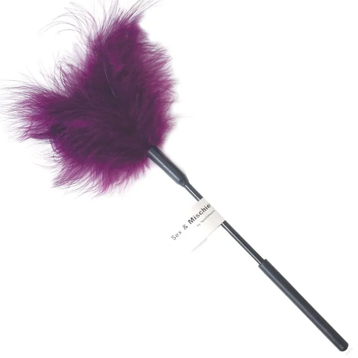 Vibrators SM Feather Tickler Purple SPORTSHEETS