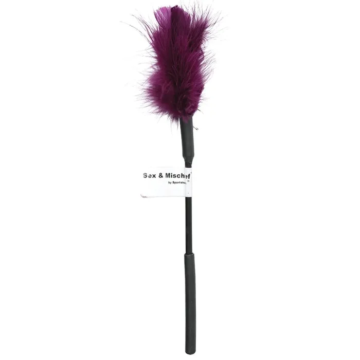 Vibrators SM Feather Tickler Purple SPORTSHEETS