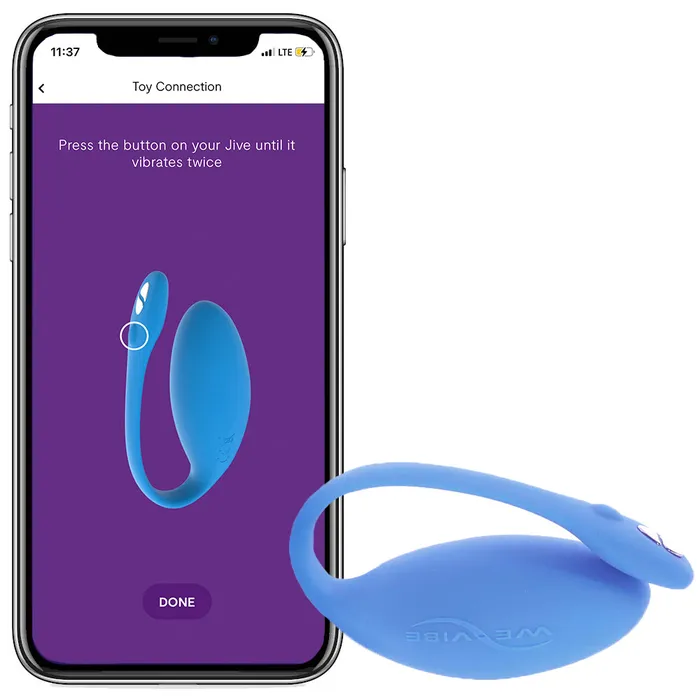 WeVibe WeVibe Jive Wearable GSpot Vibe in Blue Vibrators