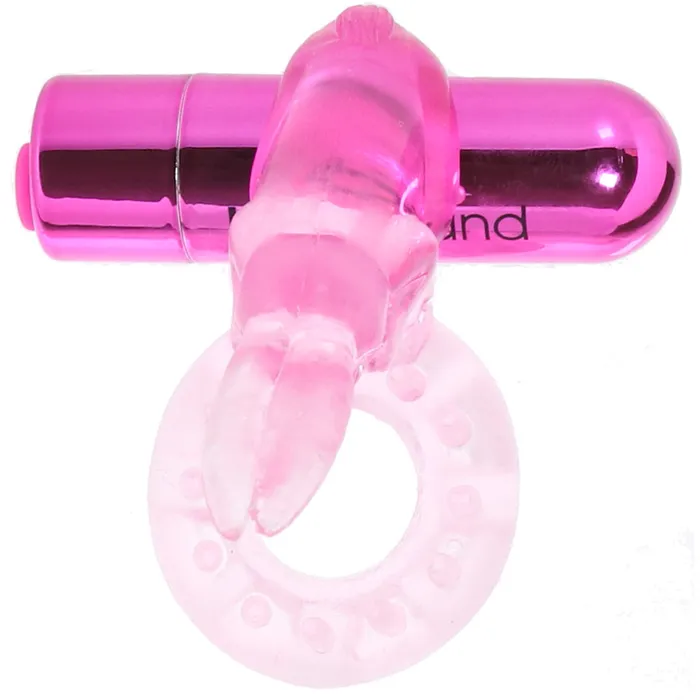 XGen Vibrators BodyWand Rechargeable Rabbit Ring in Pink