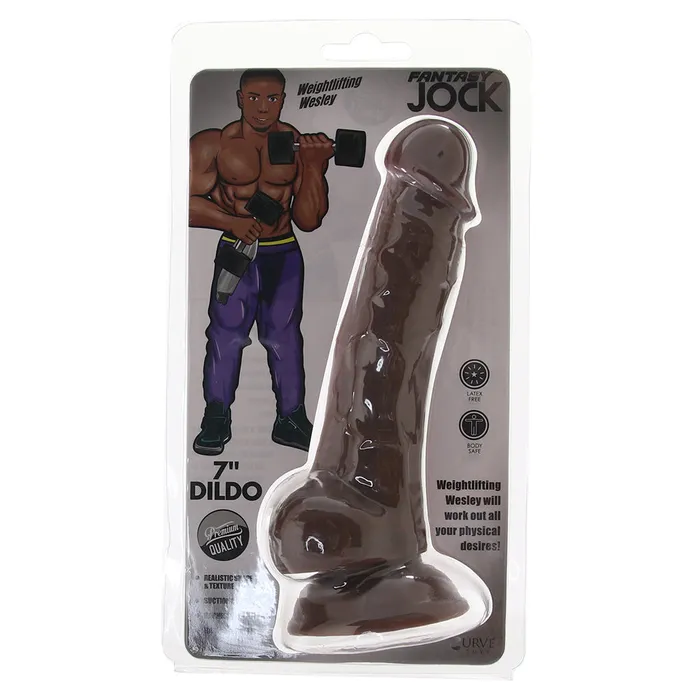 XR Brands Anal Fantasy Jock Weightlifting Wesley 7 Inch Dildo