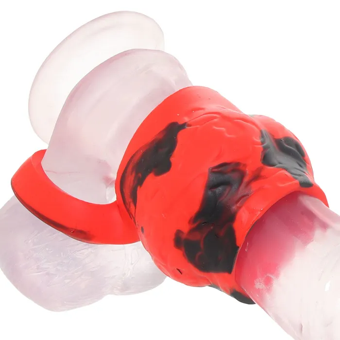 XR Brands Creature Cocks Hell Hound Girth Enhancer in Medium Dildos