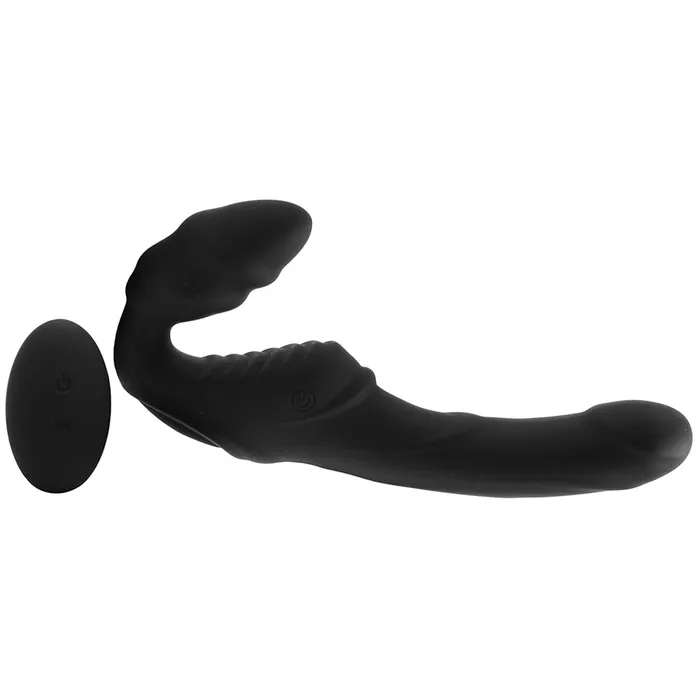 XR Brands Female Sex Toys Pro Rider 9X Vibrating Strapless StrapOn