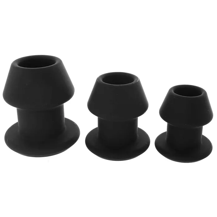 XR Brands Male Sex Toys Master Series GapeGrommets Hollow Anal Dilator Set XR Brands Male Sex Toys Master Series GapeGrommets Hollow Anal Dilator Set