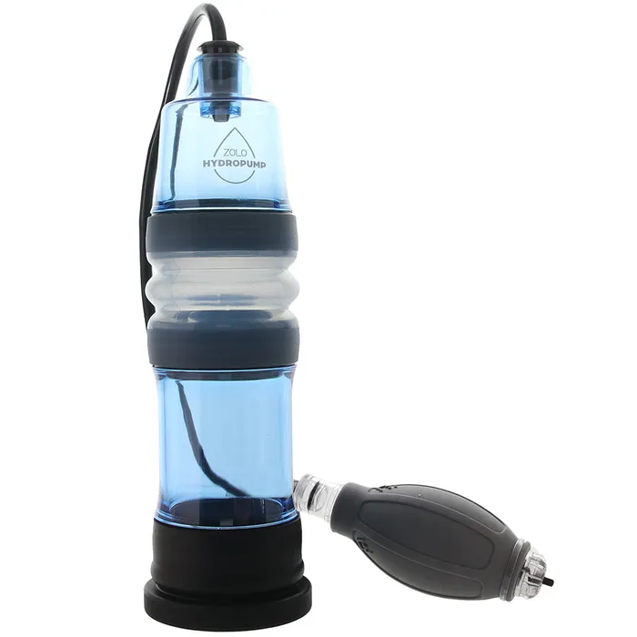 Zolo AquaPump Pro Penis Pump in Blue Zolo Male Sex Toys