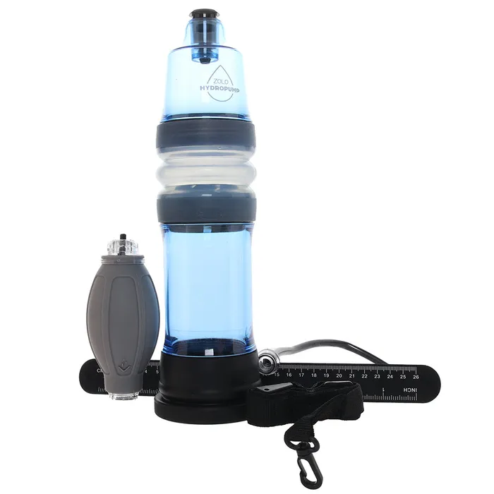 Zolo AquaPump Pro Penis Pump in Blue Zolo Male Sex Toys