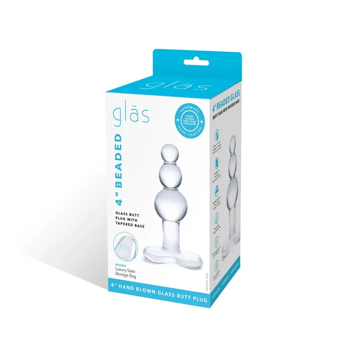 4 Beaded Butt Plug Gls Anal