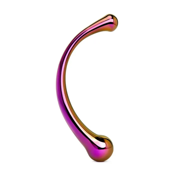 8 Iridescent Chrome Double Ended Dildo Gls Dildos